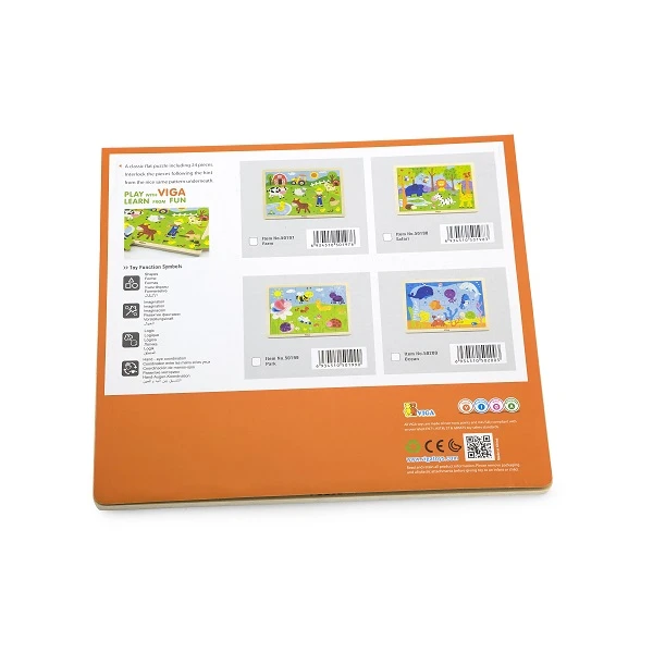 Puzzle din lemn "ocean" 24 elem. 5