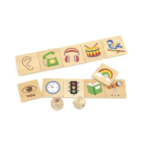 Joc logic de puzzle „studiem organele de simț”, 35 elem. Thumbnail 2
