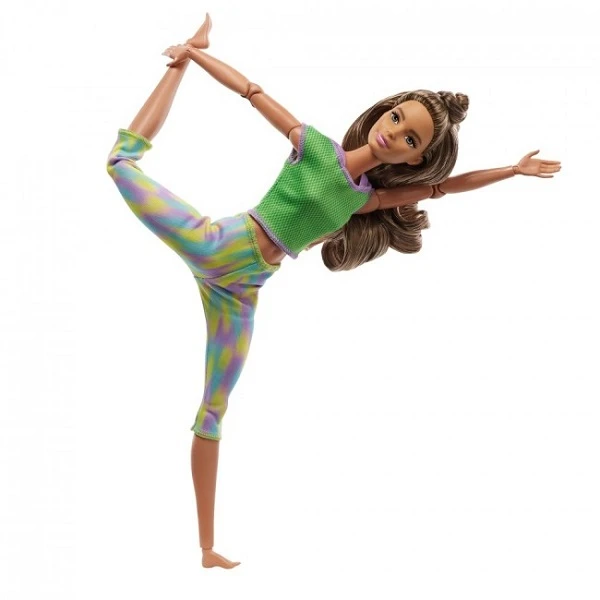 Păpușa barbie "made to move" (blondă) 5