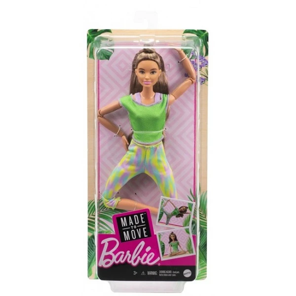 Păpușa barbie "made to move" (blondă) 8