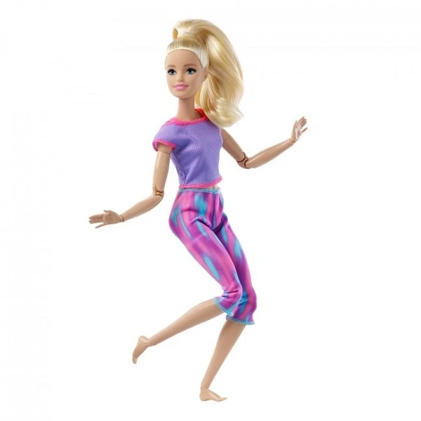 Păpușa barbie "made to move" (blondă) 4