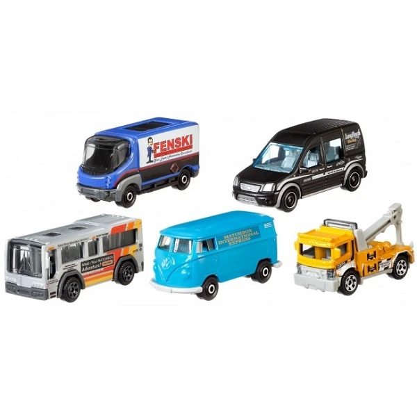 Hot wheels set 5 masini de baza matchbox (as). 5