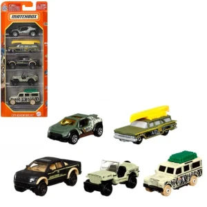 Hot wheels набор из 5-и базовых машинок matchbox (аcс).