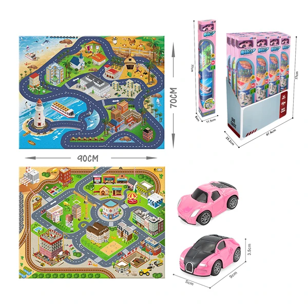 Set covoras oras + masinuta (as). 4