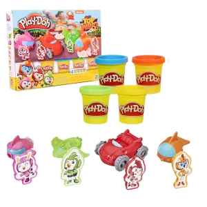 Set creativ play-doh cu eroi