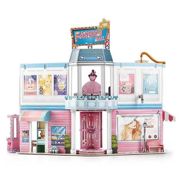 3d puzzle “mall modern pentru super vedete”, 157 elemente 3