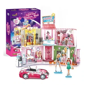 3d puzzle “mall modern pentru super vedete”, 157 elemente Thumbnail 2
