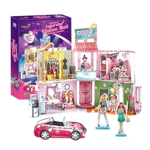 3d puzzle “mall modern pentru super vedete”, 157 elemente