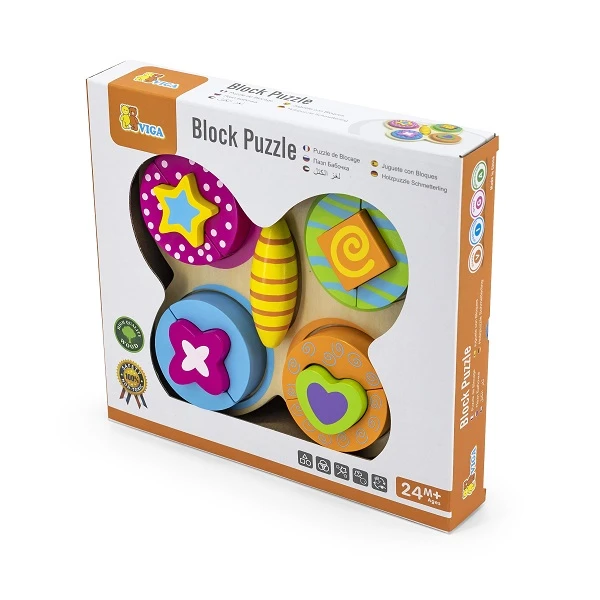 Block puzzle "fluturaș" 3