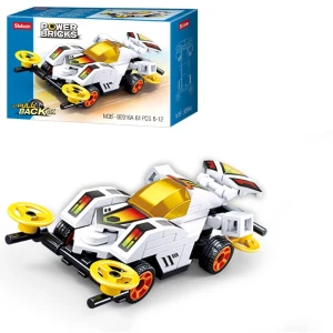 Set de construcție ”mașină sport”, cu inerție 8 modele, de la 54 pînă la 61 elem. Thumbnail 11