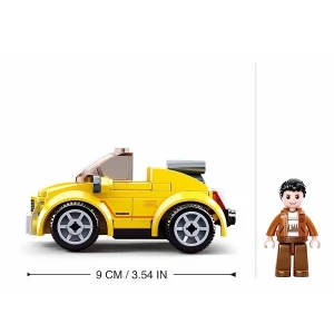 Set de construcție ”mașină sport” cu inerție, 85 elem. Thumbnail 3