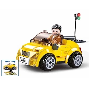 Set de construcție ”mașină sport” cu inerție, 85 elem. Thumbnail 2