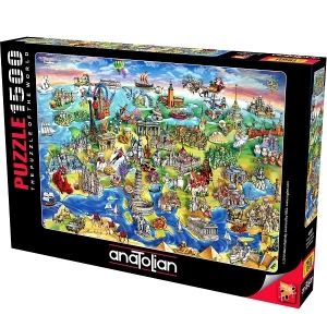 Puzzle 1500 elemente Europa