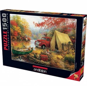 Puzzle 1500 elemente Odihna in aer liber