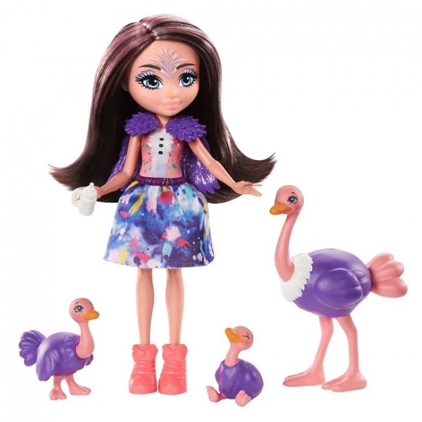 Enchantimals set "familia struțului ofelia" 3