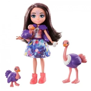 Enchantimals set "familia struțului ofelia" Thumbnail 2