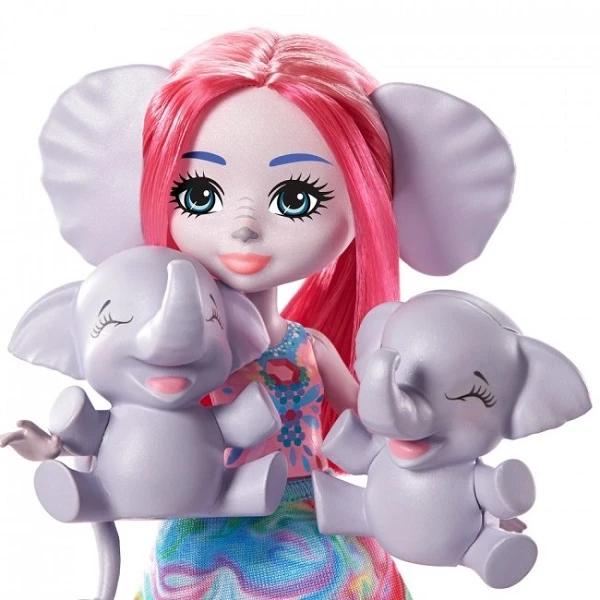 Enchantimals set "familia elefănțelului esmeralda" 4
