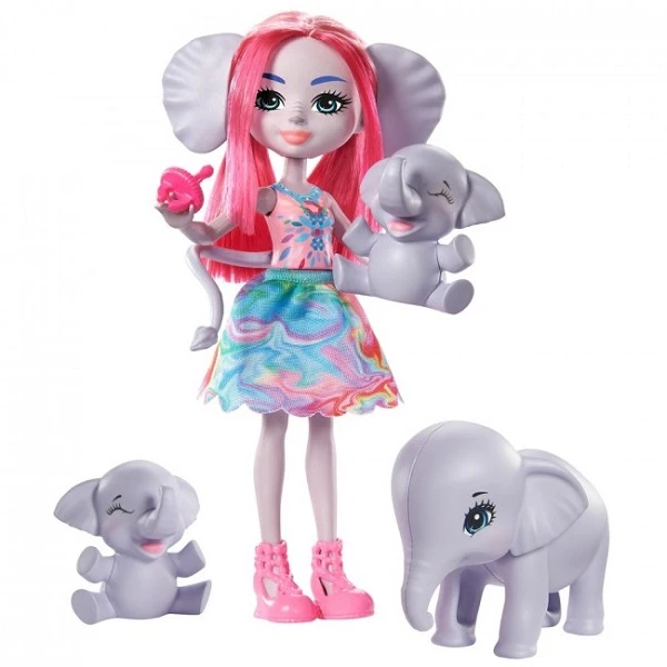 Enchantimals set "familia elefănțelului esmeralda" 2