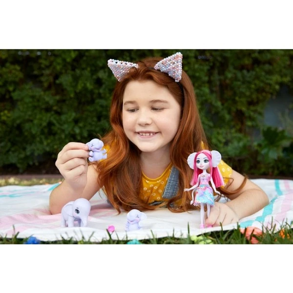 Enchantimals set "familia elefănțelului esmeralda" 5