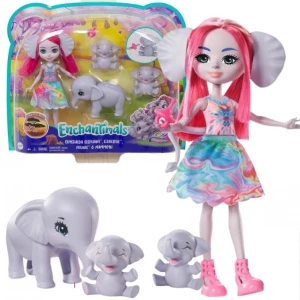 Enchantimals Набор "Семья Слоненка Эсмеральды"