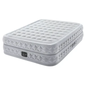 Intex pat gonflabil “velur supreme” 152x203x51 cm cu pompă încorporată 220v, până la 272 kg