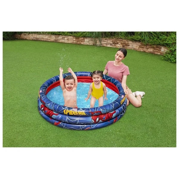 Bestway piscină gonflabilă pentru copii "omul păianjen", 122х30 сm, 200 l, 2+ 3