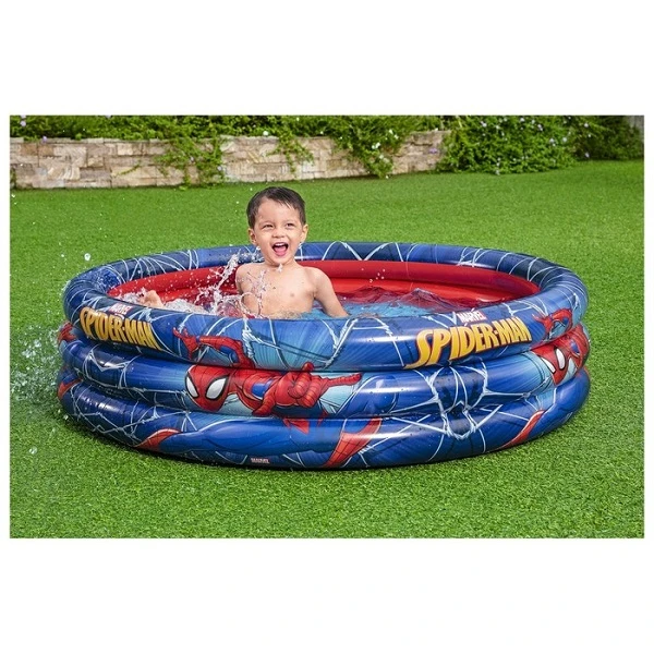 Bestway piscină gonflabilă pentru copii "omul păianjen", 122х30 сm, 200 l, 2+ 2