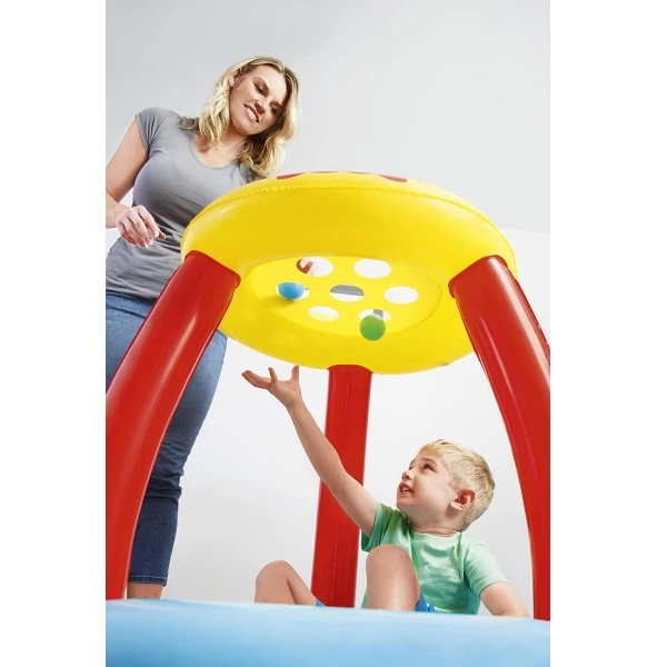 Bestway игровой центр 89x89x84см зверюшки fisher price с мячами (15шт), 2+ 4