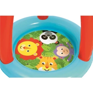 Bestway игровой центр 89x89x84см зверюшки fisher price с мячами (15шт), 2+ Thumbnail 6