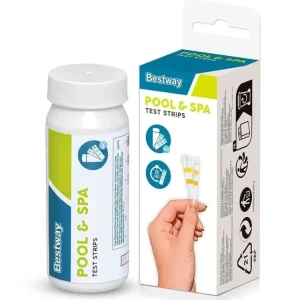 Bestway benzi de testare apă 3 în 1 (clor, ph, alcalinitate totală) Thumbnail 1