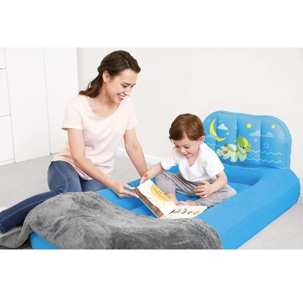 Bestway saltea gonflabilă p/u copii 76х132х46cm cu spătar și iluminare 2
