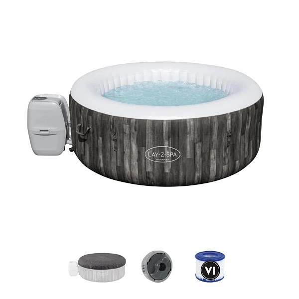 Bestway jacuzzi spa bahamas airjet 180x66 см, 669 л, 4 человека 5