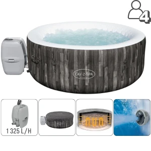 Bestway jacuzzi spa bahamas airjet 180x66cm, 669l, 4 persoane / джакузи bestway spa bahamas airjet 180x66 см, 669 л, 4 человека