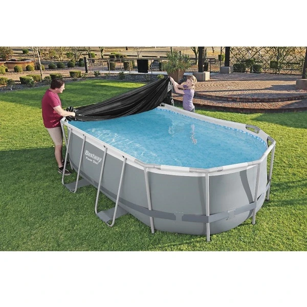 Bestway чехол для овального каркасного бассейна 427х250х100см 6