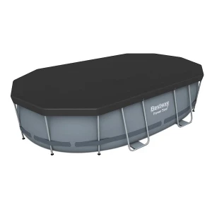 Bestway чехол для овального каркасного бассейна 427х250х100см