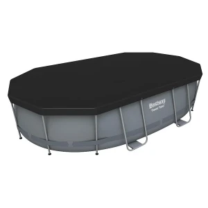 Bestway бассейн power steel oval 488x305x107cm, 10949л, метал каркас Thumbnail 3