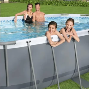 Bestway бассейн power steel oval 427x250x100cm, 7250л, метал каркас Thumbnail 12
