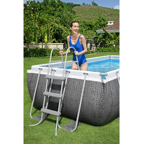 Bestway piscină power steel 404x201x100cm, 6478l, carcas metal 13