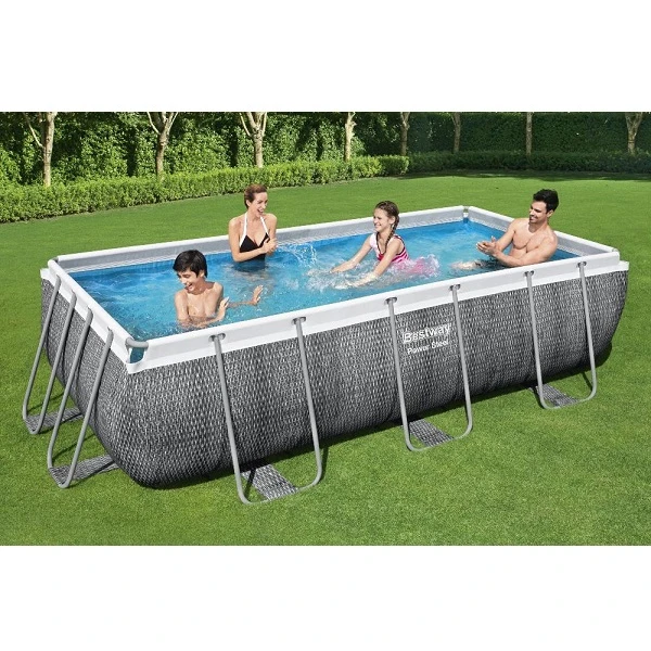Bestway piscină power steel 404x201x100cm, 6478l, carcas metal 11