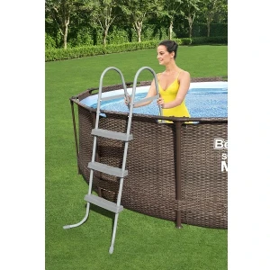 Bestway бассейн steel pro max rotang 366x100cm, 9150л, метал каркас Thumbnail 7