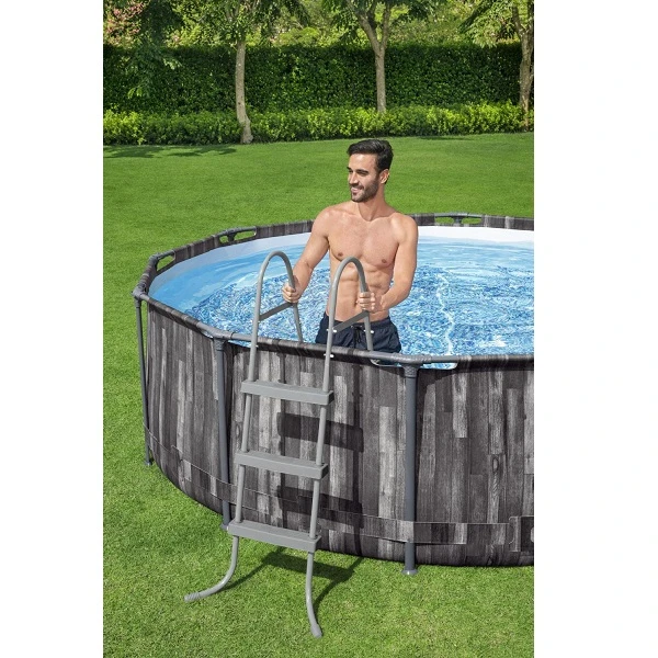 Bestway бассейн steel pro max 366х100 см, 9150 л, метал. каркас 7