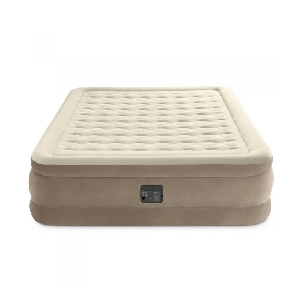 Intex pat gonflabil “velur ultra plush” 152x203x46 cm cu pompă încorporată 220v, până la 272 kg 6