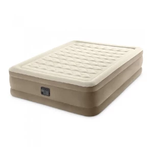 INTEX Надувная кровать "Velur Ultra Plush" 152х203х46 см, встр.нас. 220В, до 272 кг