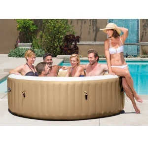 Intex надувной спа джакузи “bubble massage” 216х71см, 1098л, 6-местный Thumbnail 2