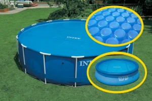 Intex husă solară d 470 cm pentru piscine rotunde cu d 488 cm Thumbnail 2