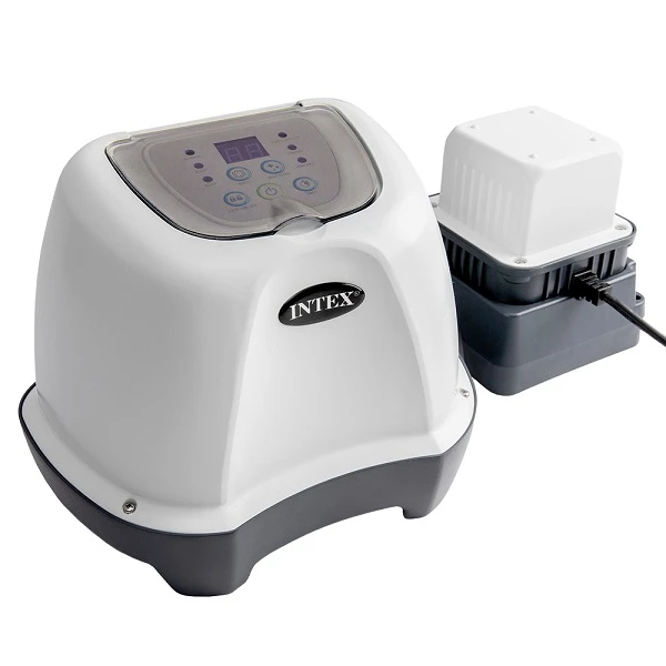 Intex generator de clor (sistem de apă de mare) "krystal clear qs400" pentru piscine până la 17413l, 220-240v,cu temporizator 2