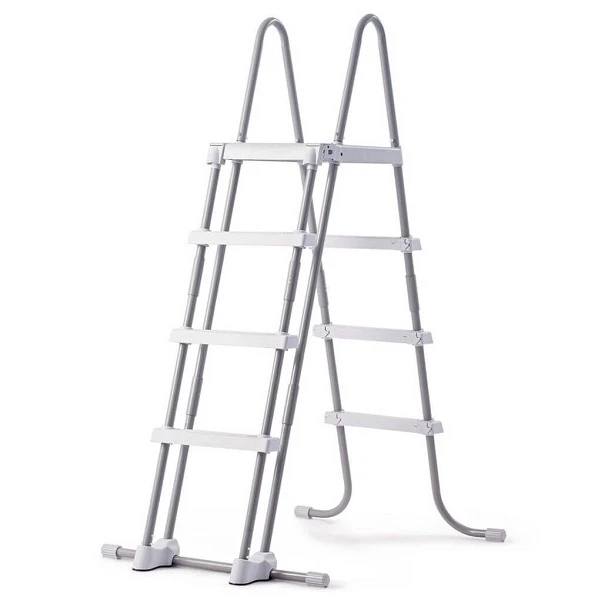 Intex piscină prism frame rectangular 400x200x122cm, 8418l, cadru metalic 8