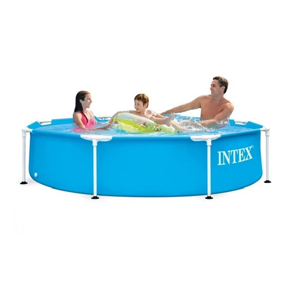 Intex бассейн metal frame 244x51cm, 1828л, металлический каркас 2