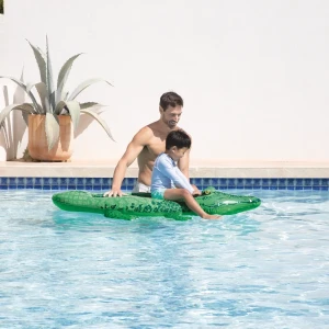 Intex plută-saltea gonflabilă “crocodil” cu mâner, 168х86 cm, până la 40 kg, 3+ Thumbnail 7