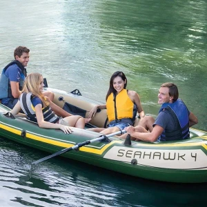 Intex надувная лодка “seahawk 4” с веслами и насосом, 351x145x48 см, до 480 кг Thumbnail 4
